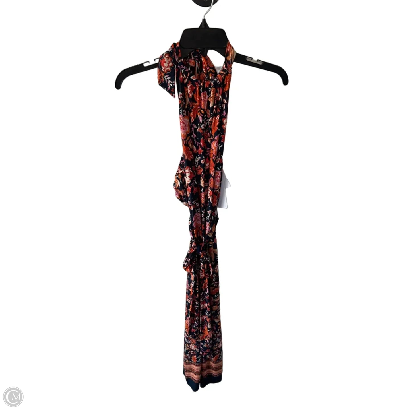 Dress Casual Midi By Msk In Blue & Orange, Size: M