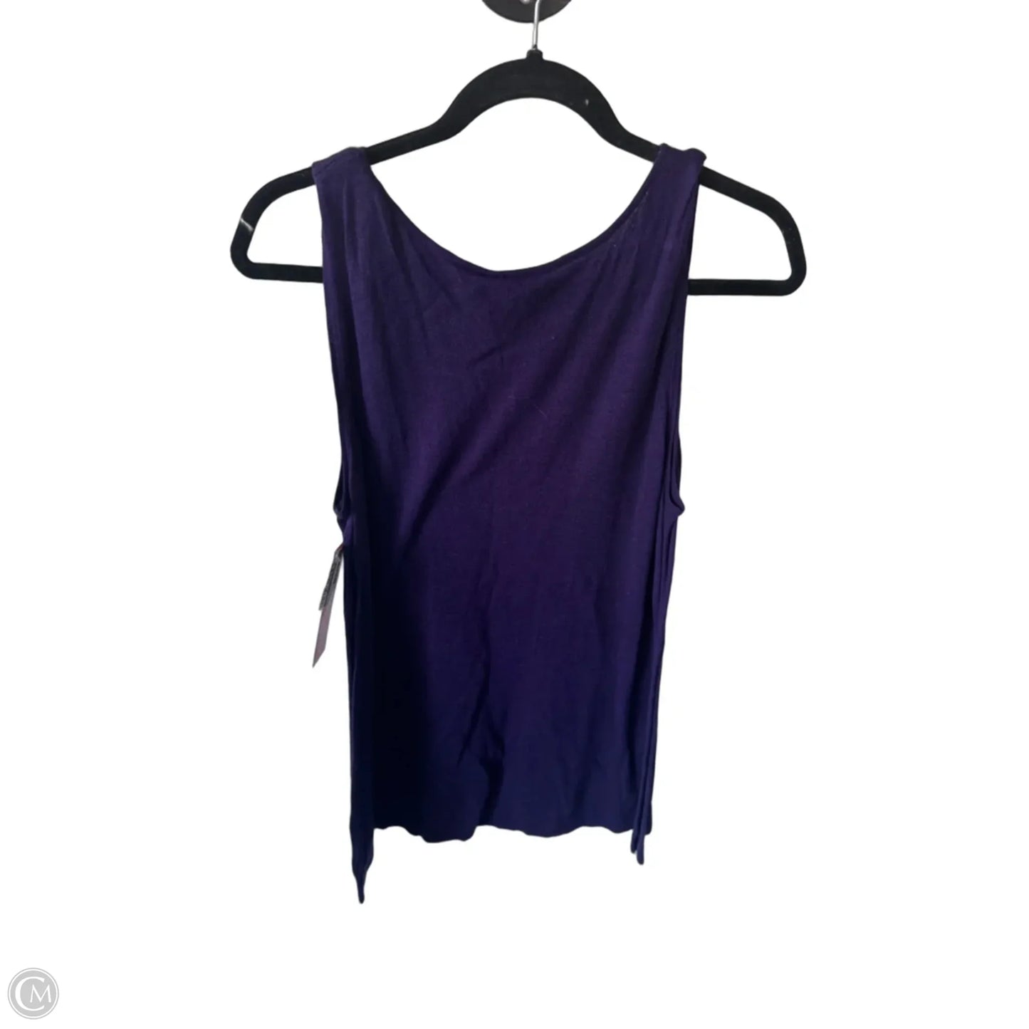 Vest Sweater By Chicos In Purple, Size: L