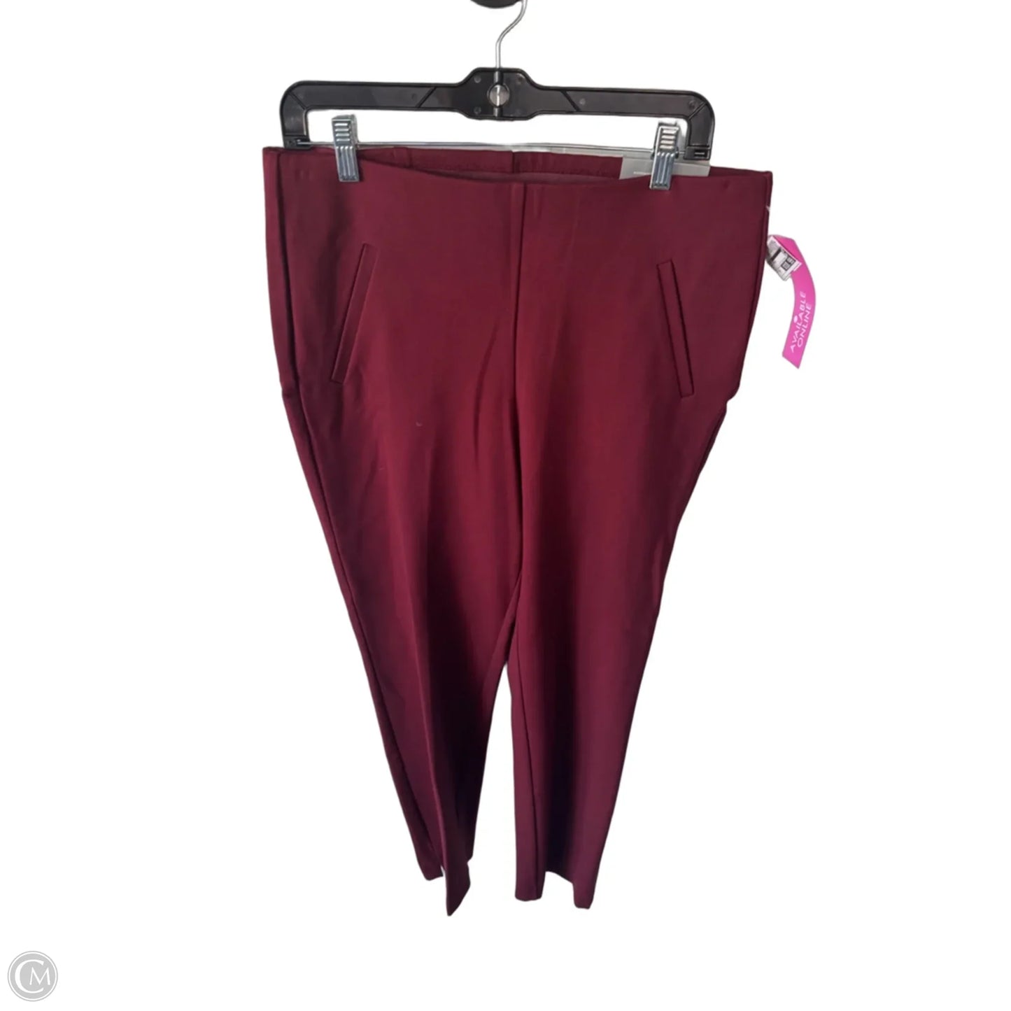 Pants Dress By Chicos In Red, Size: 10