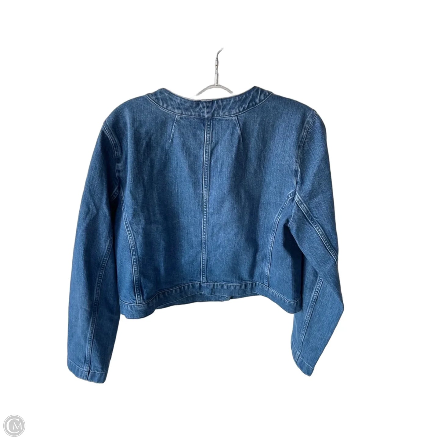 Jacket Denim By J. Crew In Blue Denim, Size: M