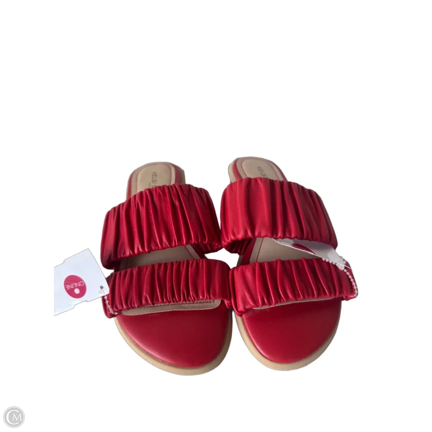Sandals Flats By Kelsi Dagger In Red, Size: 5