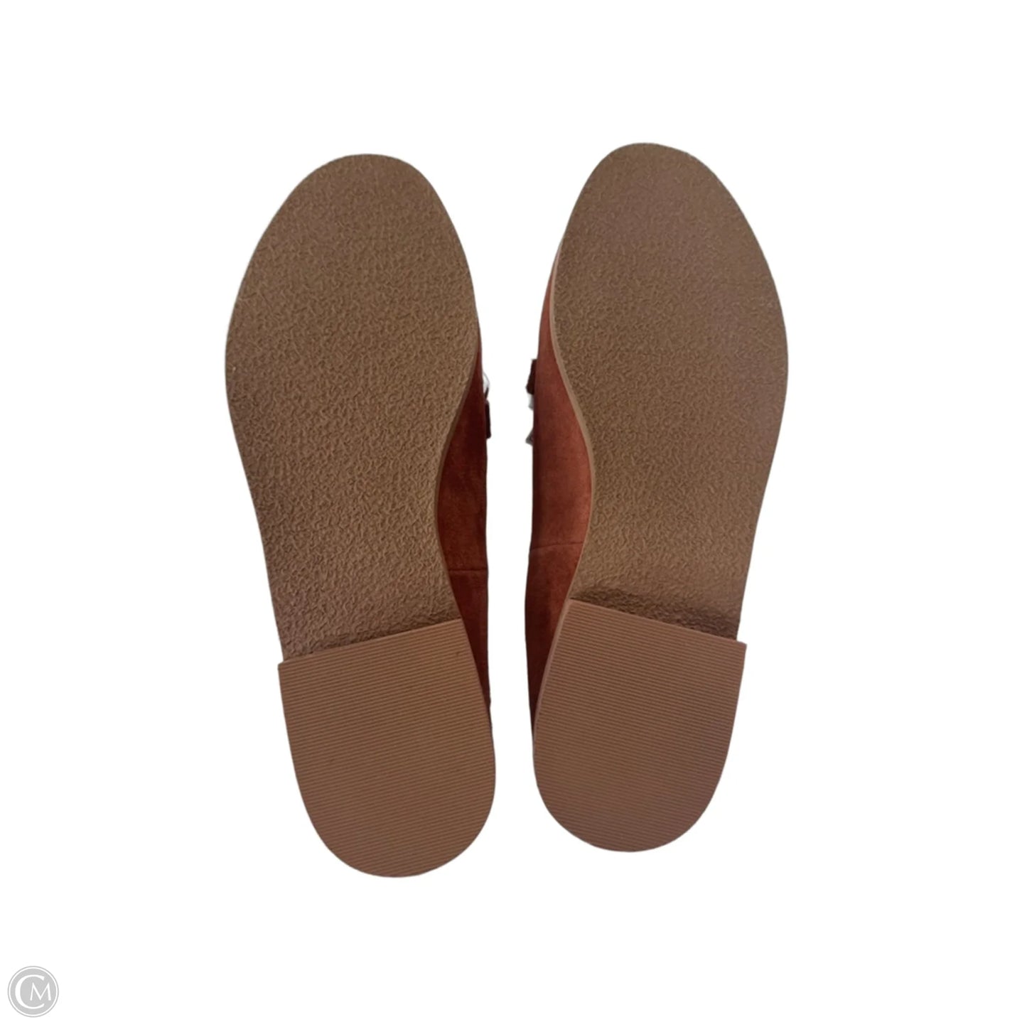 Shoes Flats By Caslon In Brown & Silver, Size: 5