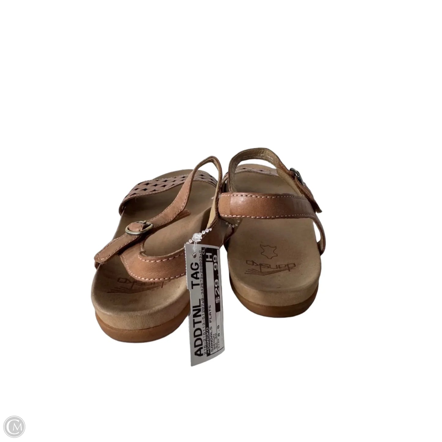 Sandals Flats By Dansko In Brown, Size: 8.5