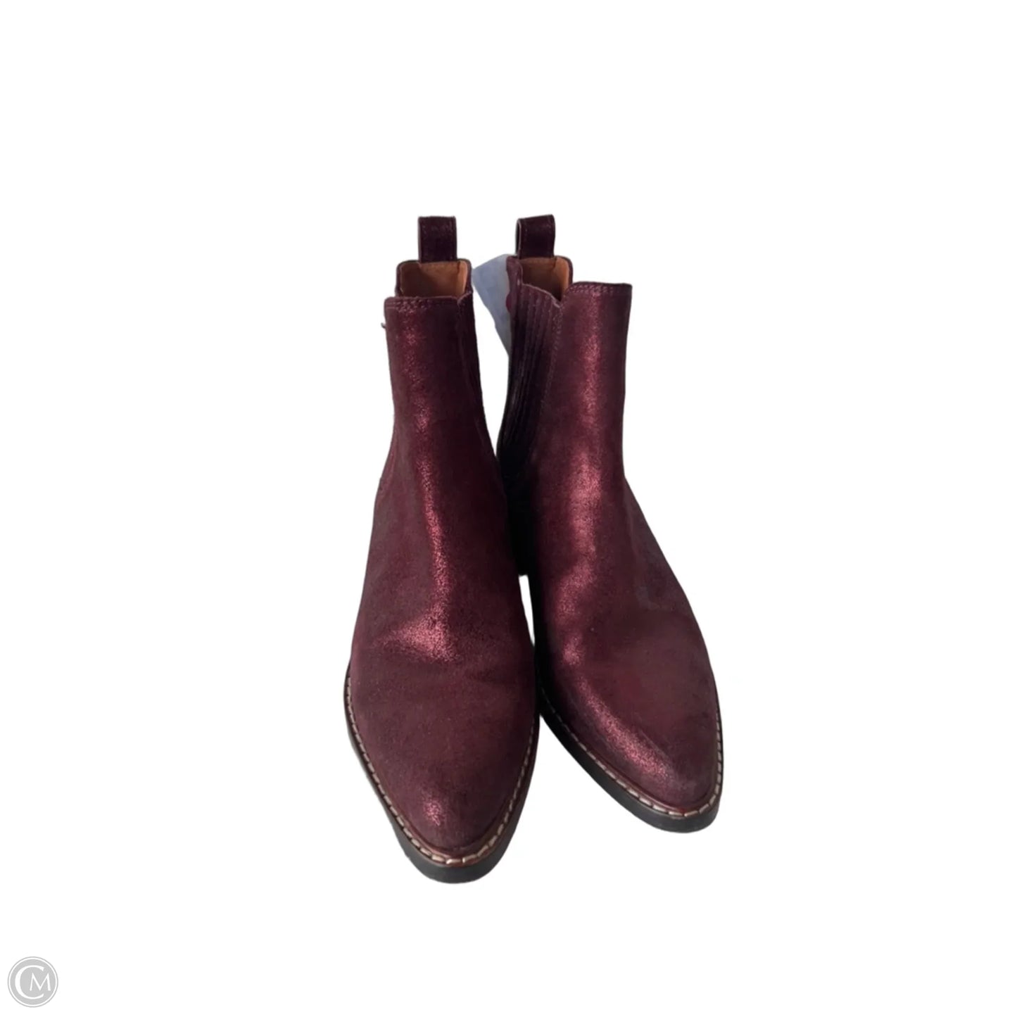 Boots Designer By Coach In Red, Size: 6