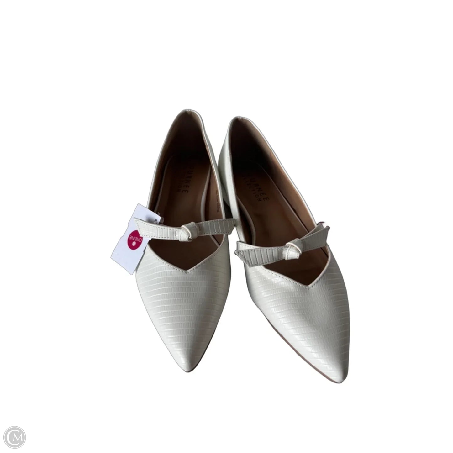 Shoes Flats By Journee In White, Size: 8.5
