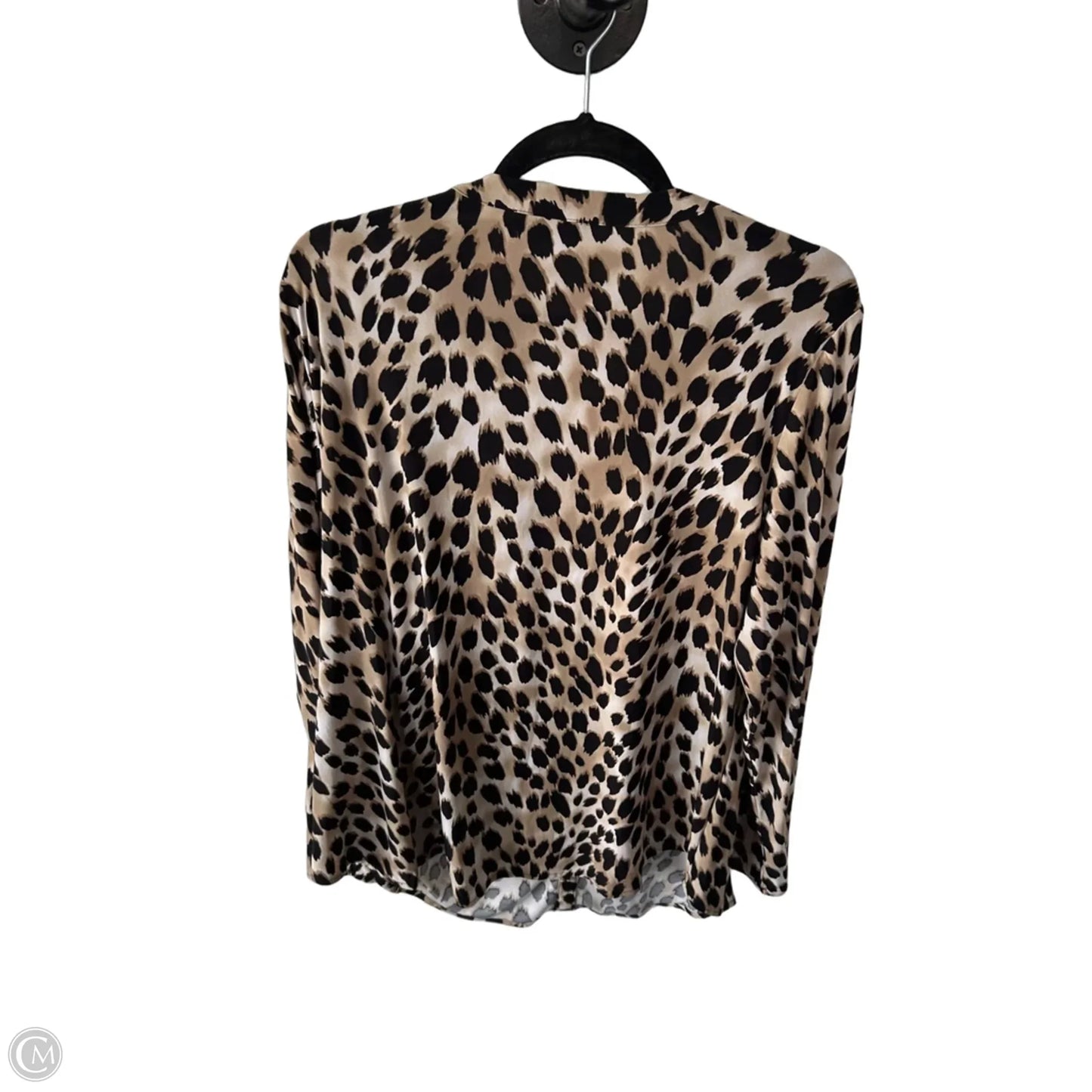 Blouse Sleeveless By Inc In Animal Print, Size: 2x