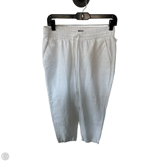 Pants Linen By J. Crew In White, Size: 6