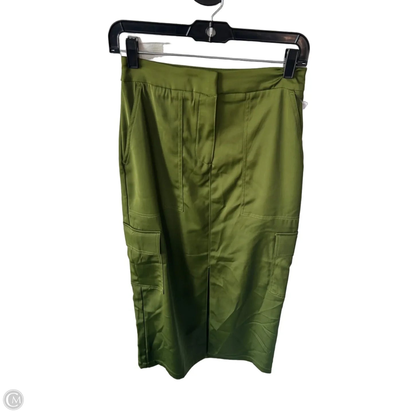 Skirt Midi By House Of Harlow In Green, Size: Xs