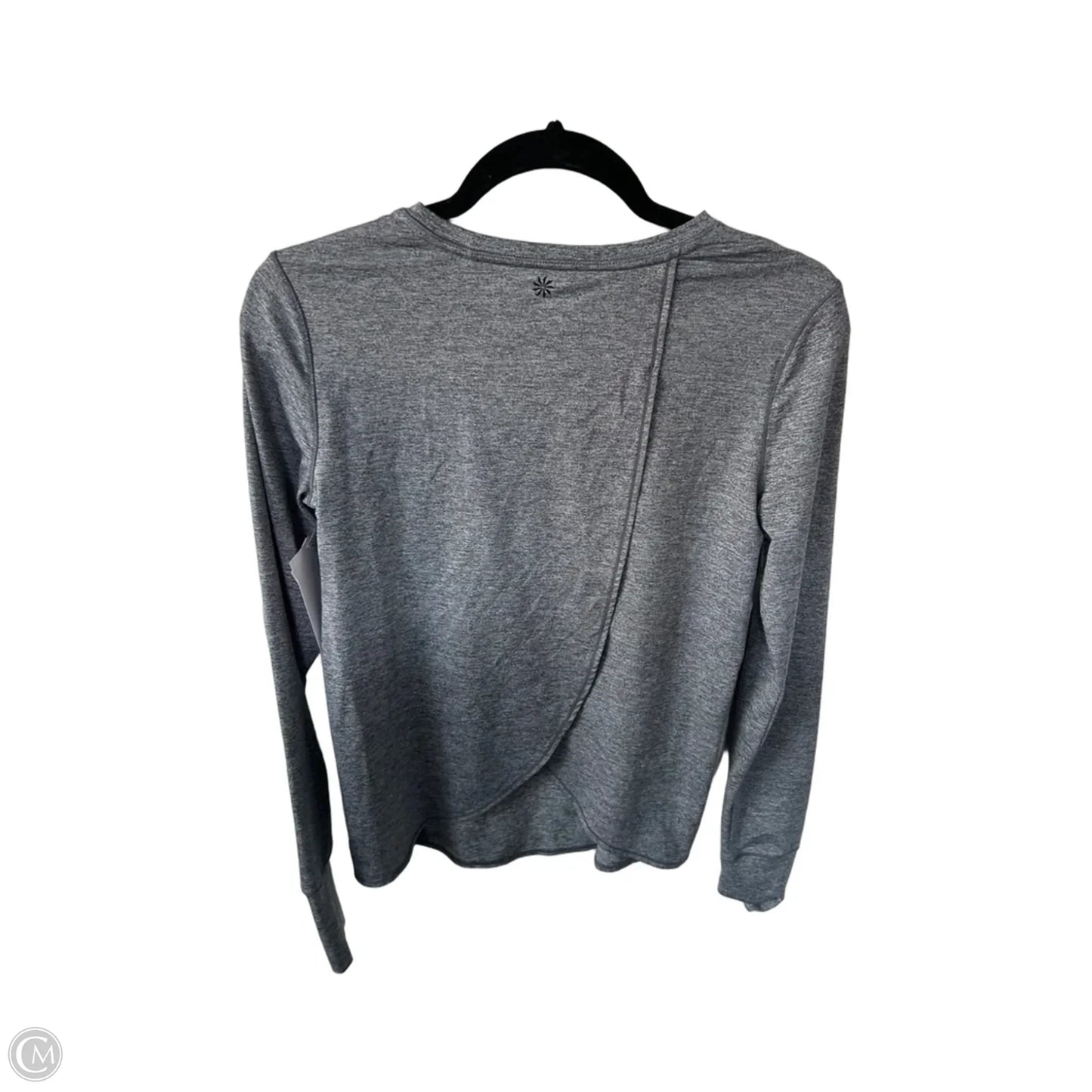 Athletic Top Long Sleeve Crewneck By Athleta In Grey, Size: Xs