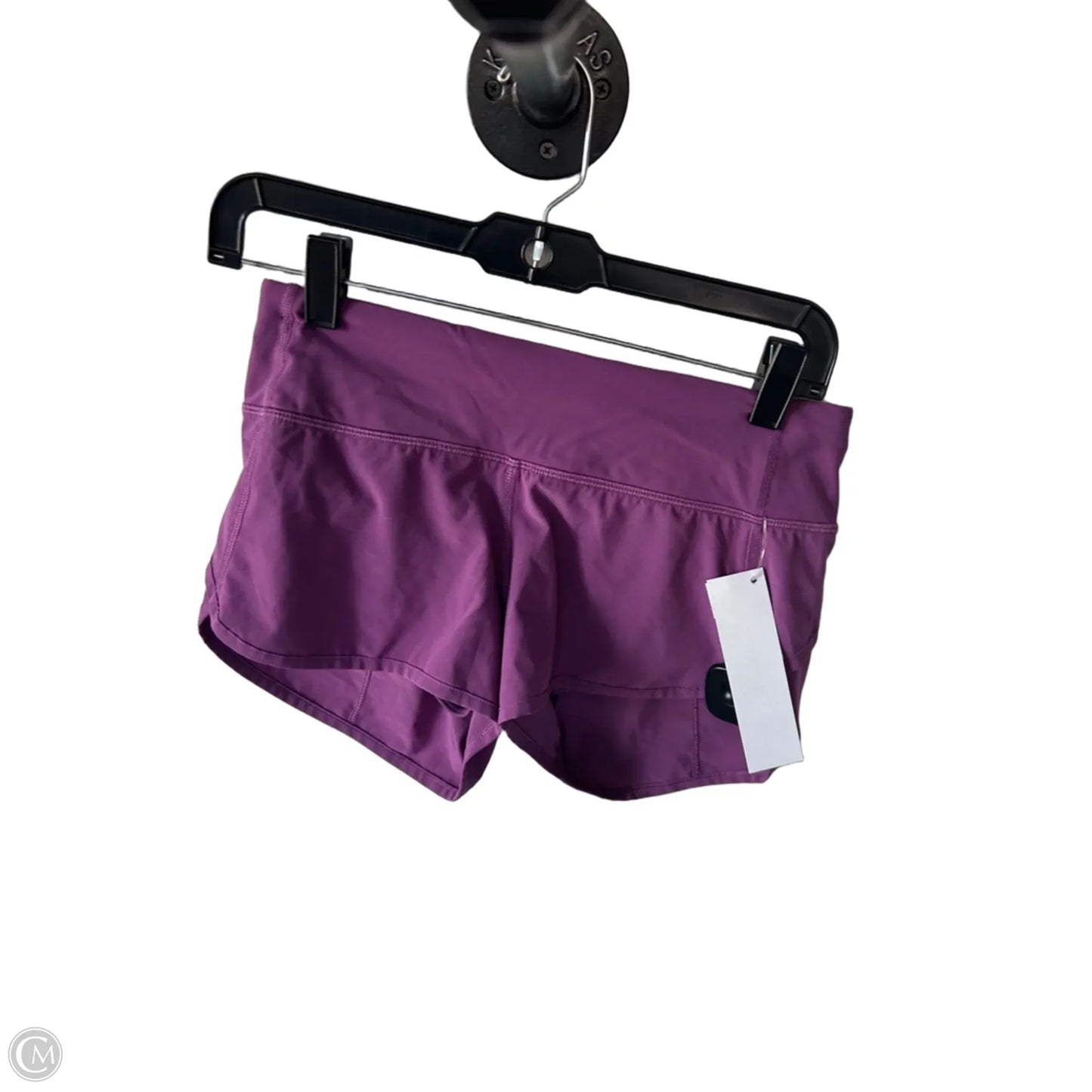 Athletic Shorts By Lululemon In Purple, Size: 2