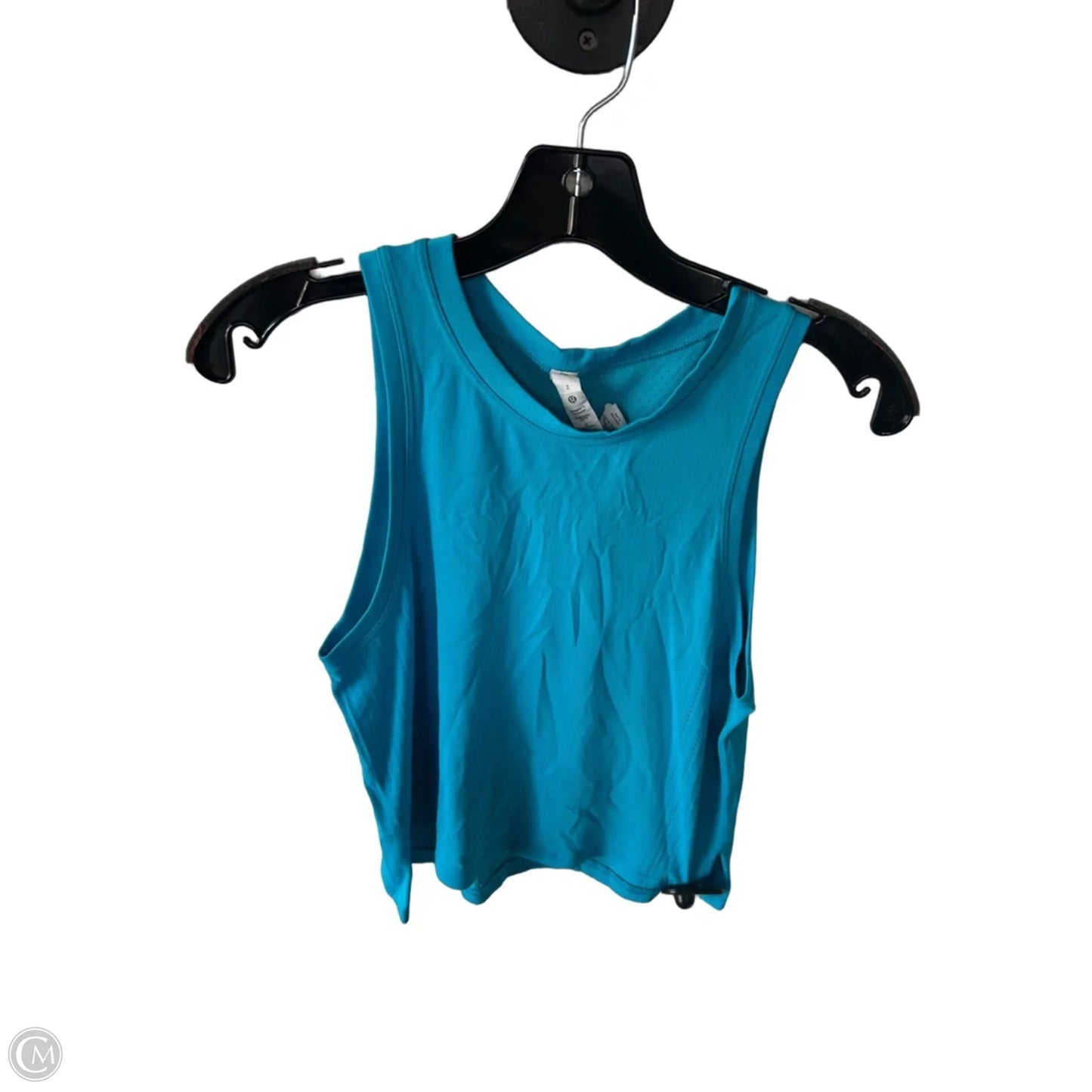 Athletic Tank Top By Lululemon In Blue, Size: Xs