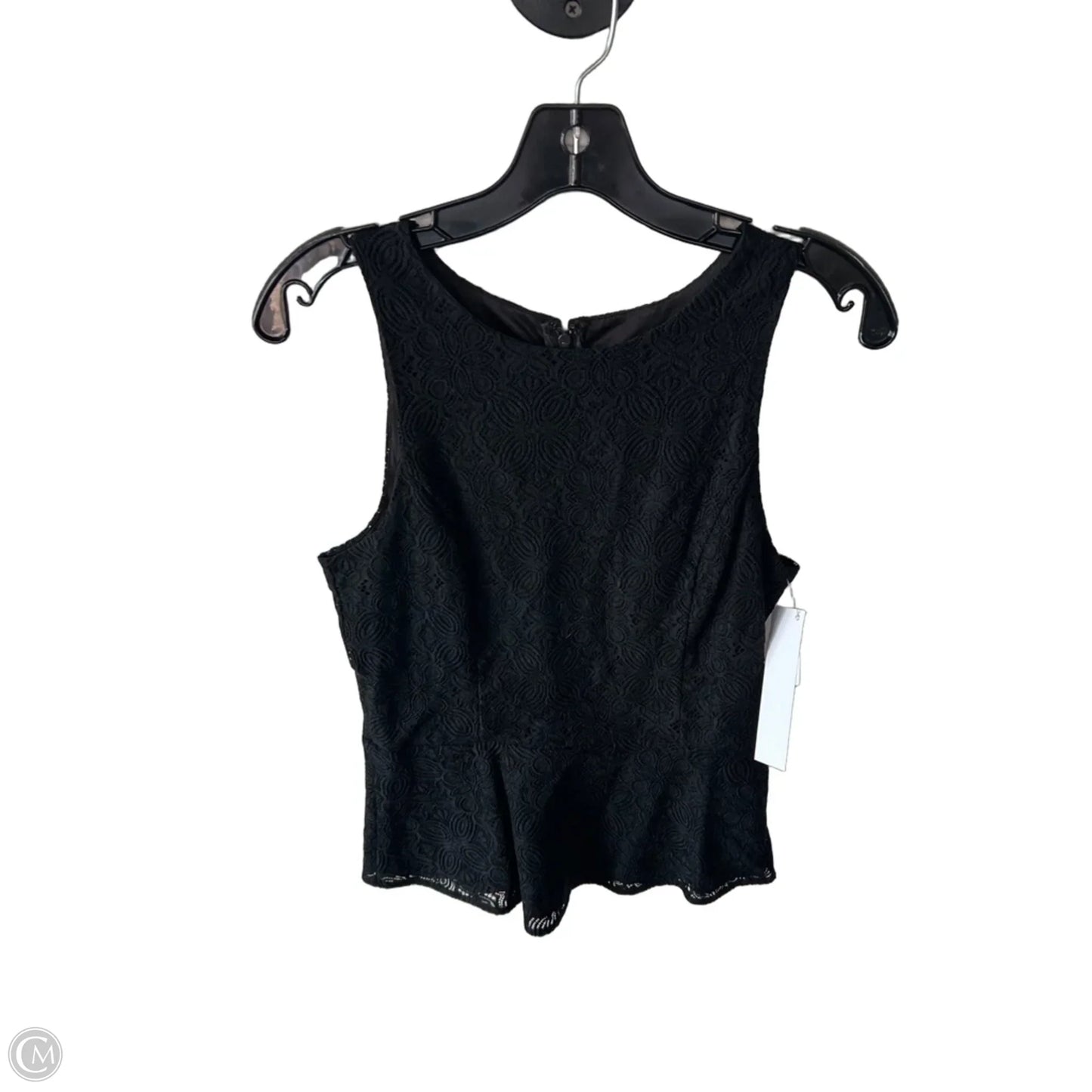 Blouse Sleeveless By White House Black Market In Black, Size: M