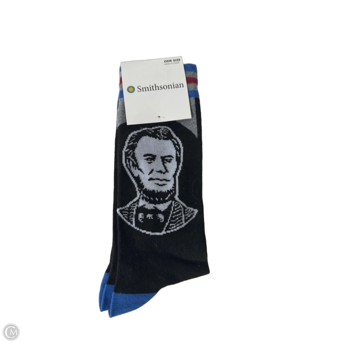 Socks By Clothes Mentor In Black & White, Size: Osfm