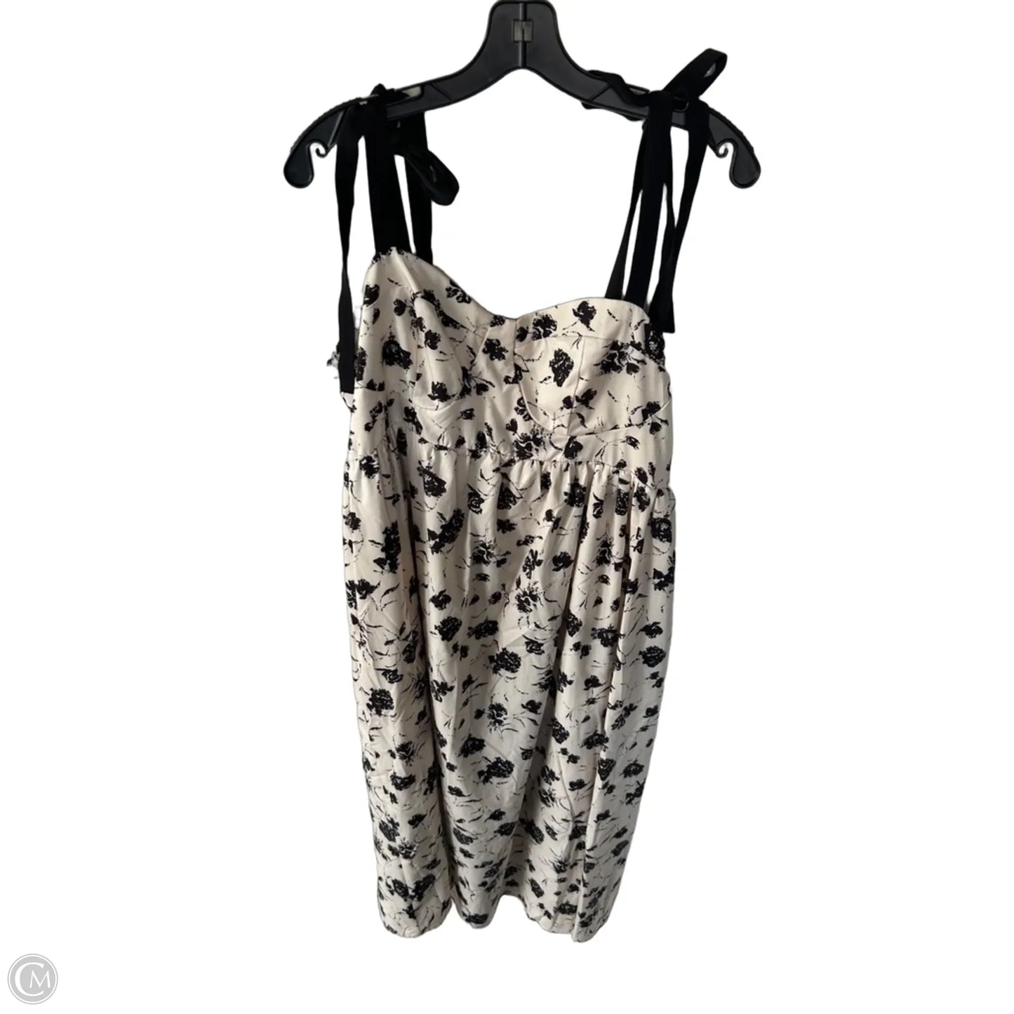 Dress Party Long By Shein In Black & Cream, Size: L