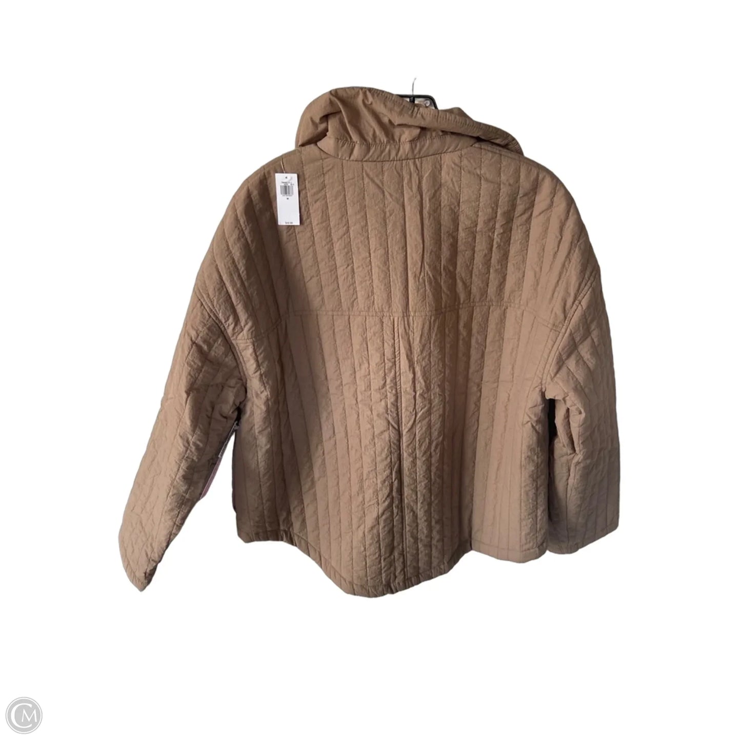 Jacket Puffer & Quilted By Old Navy In Tan, Size: M