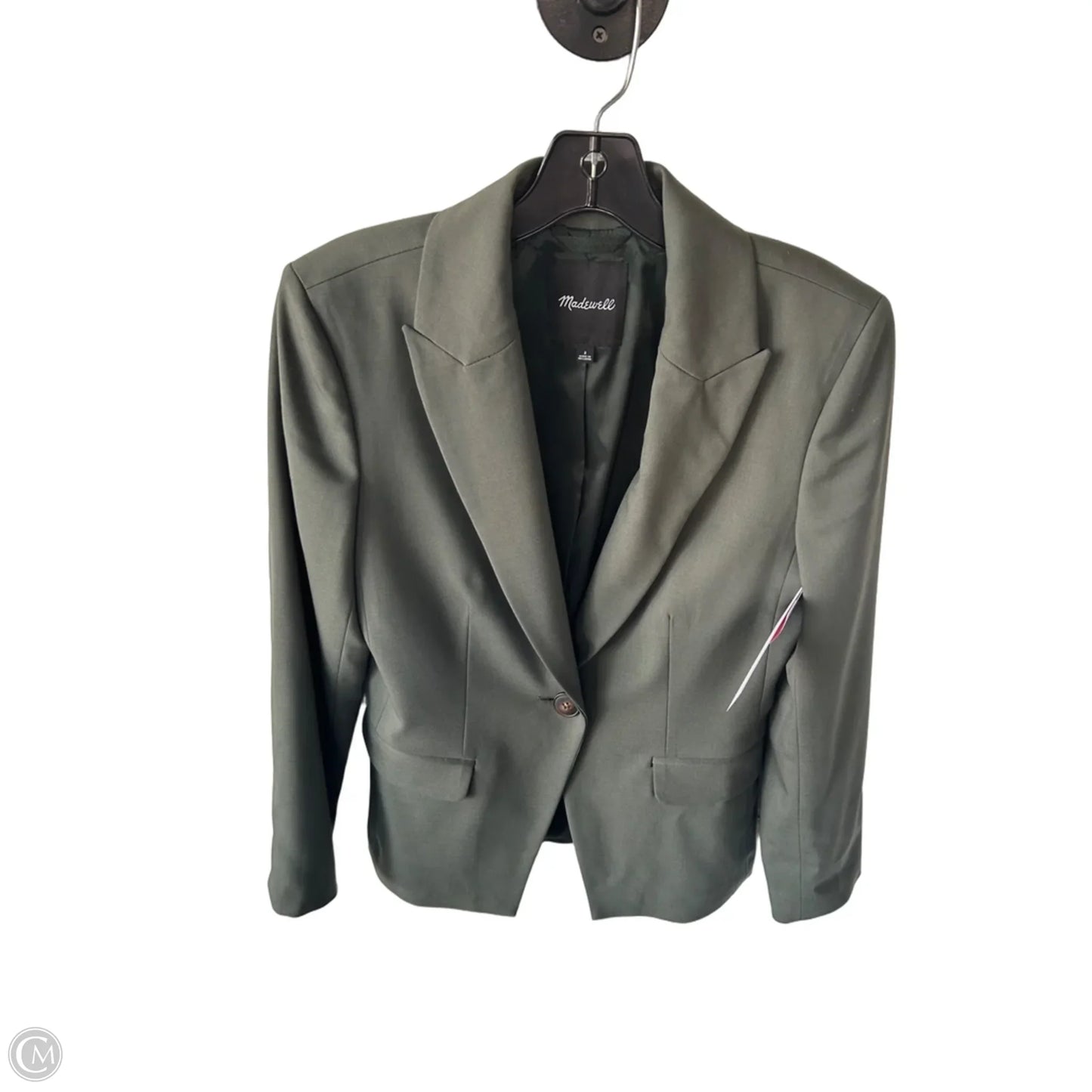 Blazer By Madewell In Green, Size: Xs