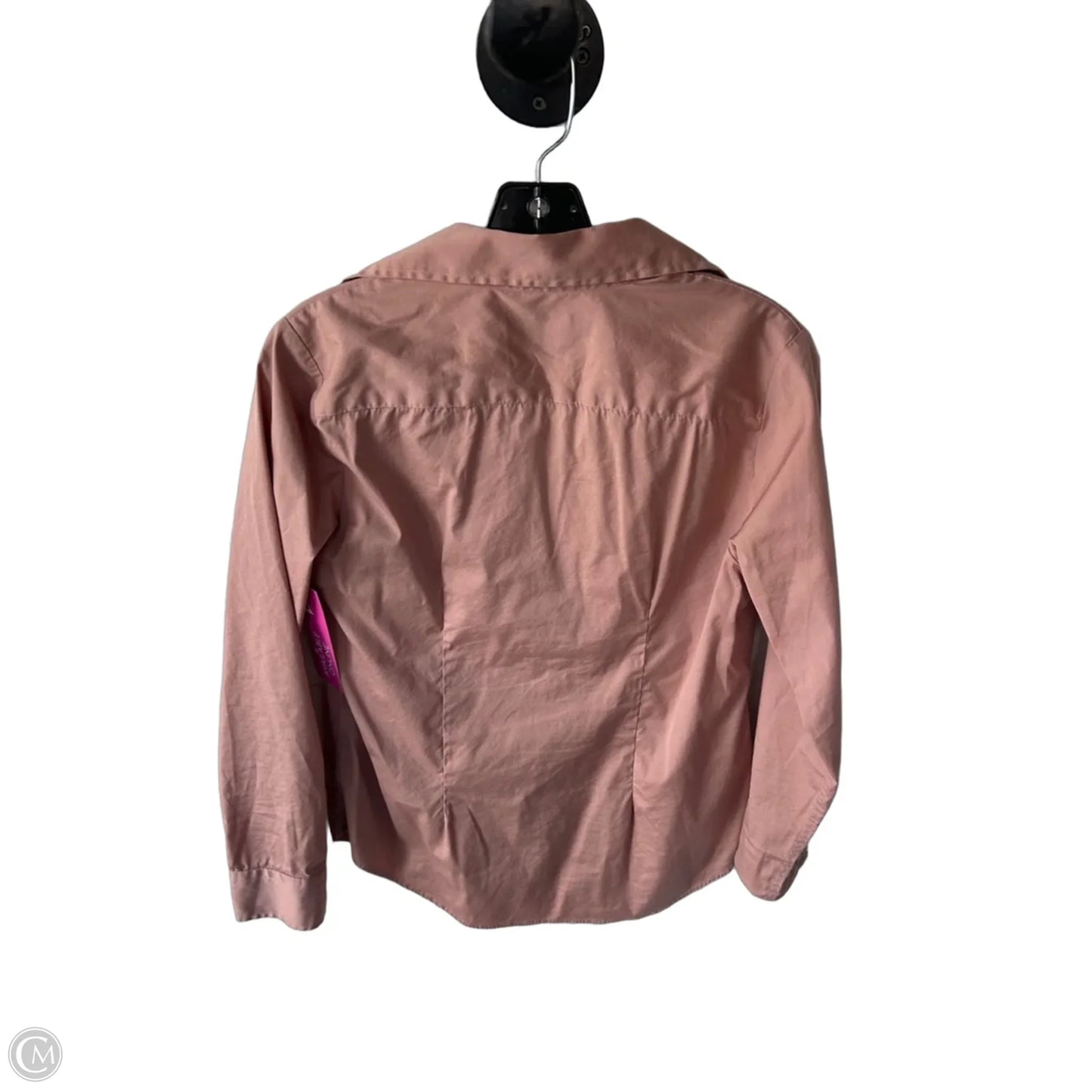 Blouse Long Sleeve By Cmb In Pink, Size: S
