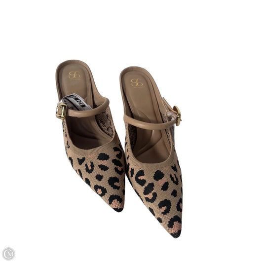 Shoes Heels Block By Gibson In Animal Print, Size: 9