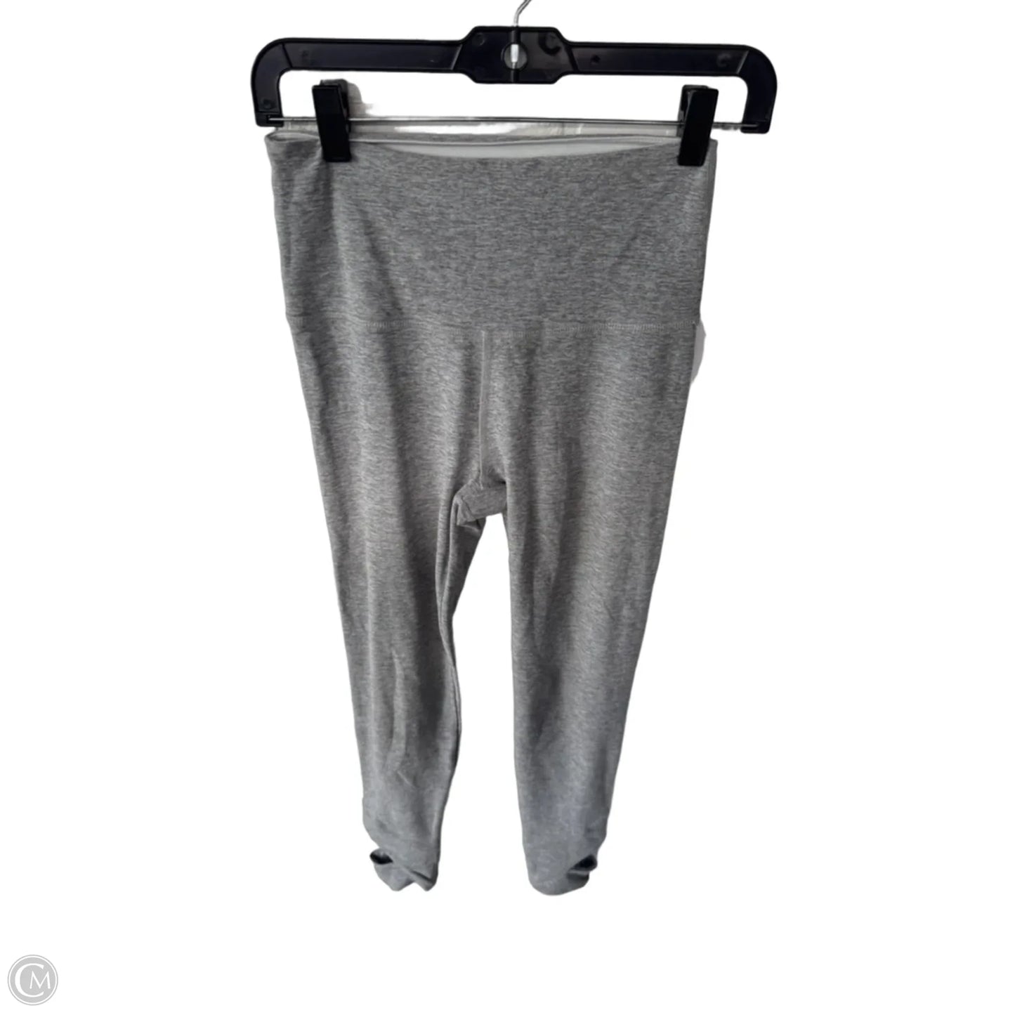 Athletic Leggings By Beyond Yoga In Grey, Size: M