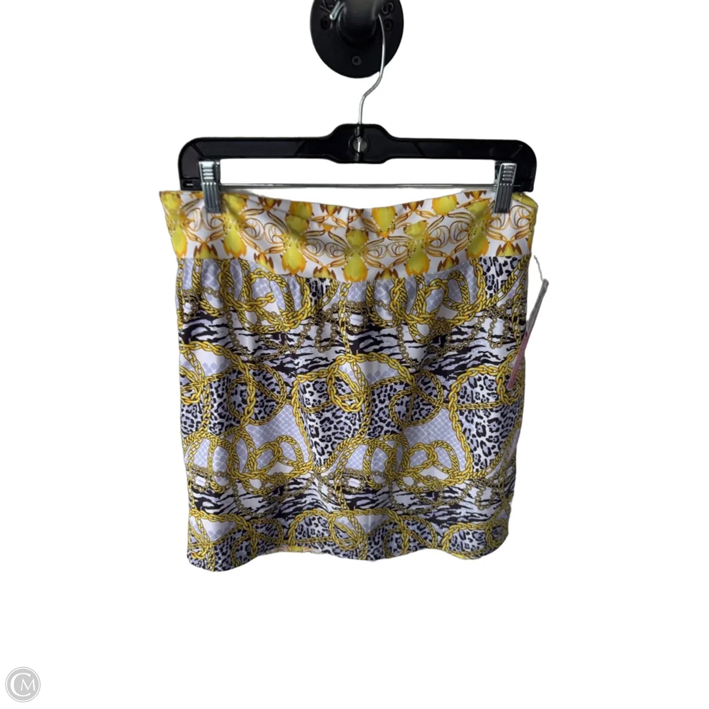Skort By Clothes Mentor In Yellow, Size: Xl