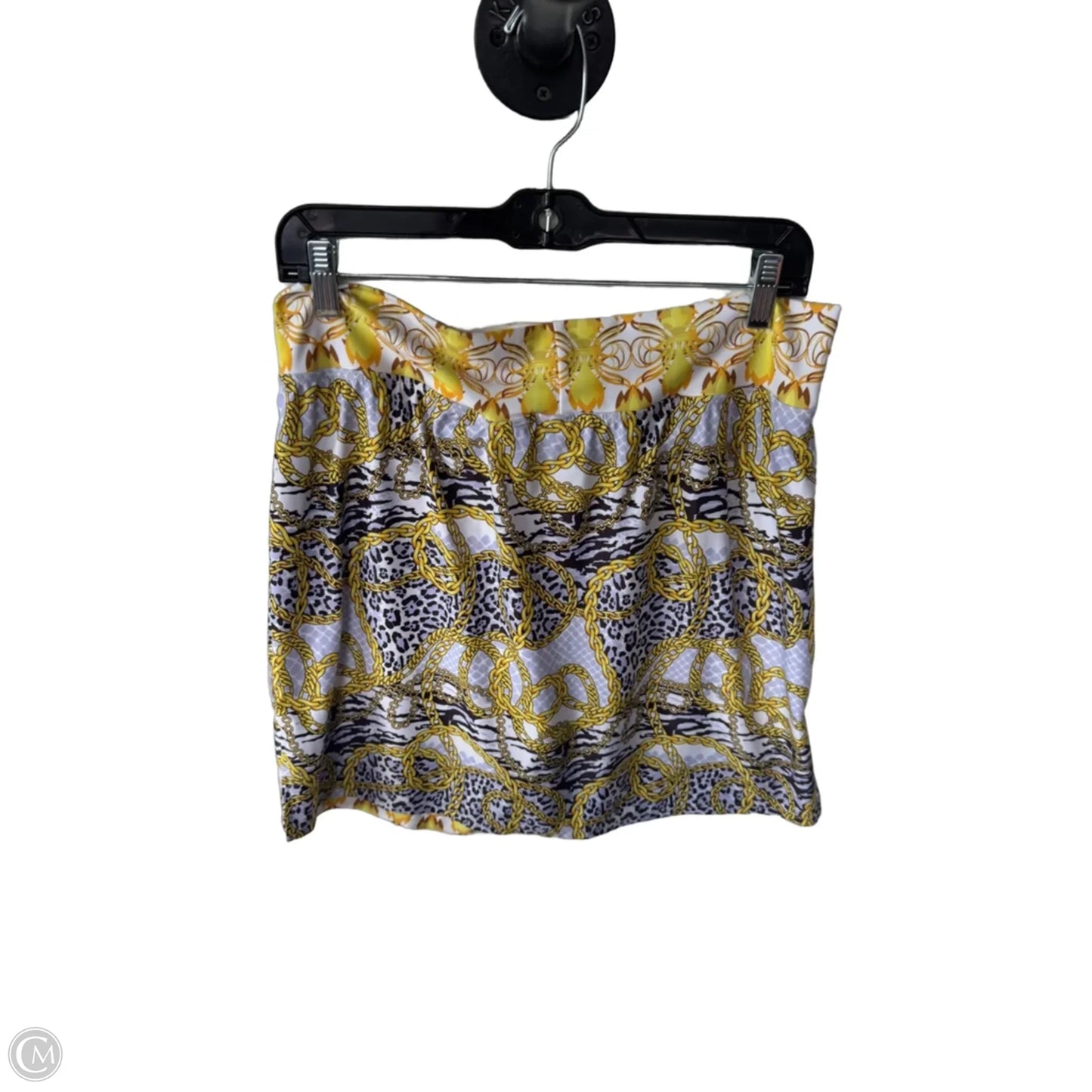 Skort By Clothes Mentor In Yellow, Size: Xl