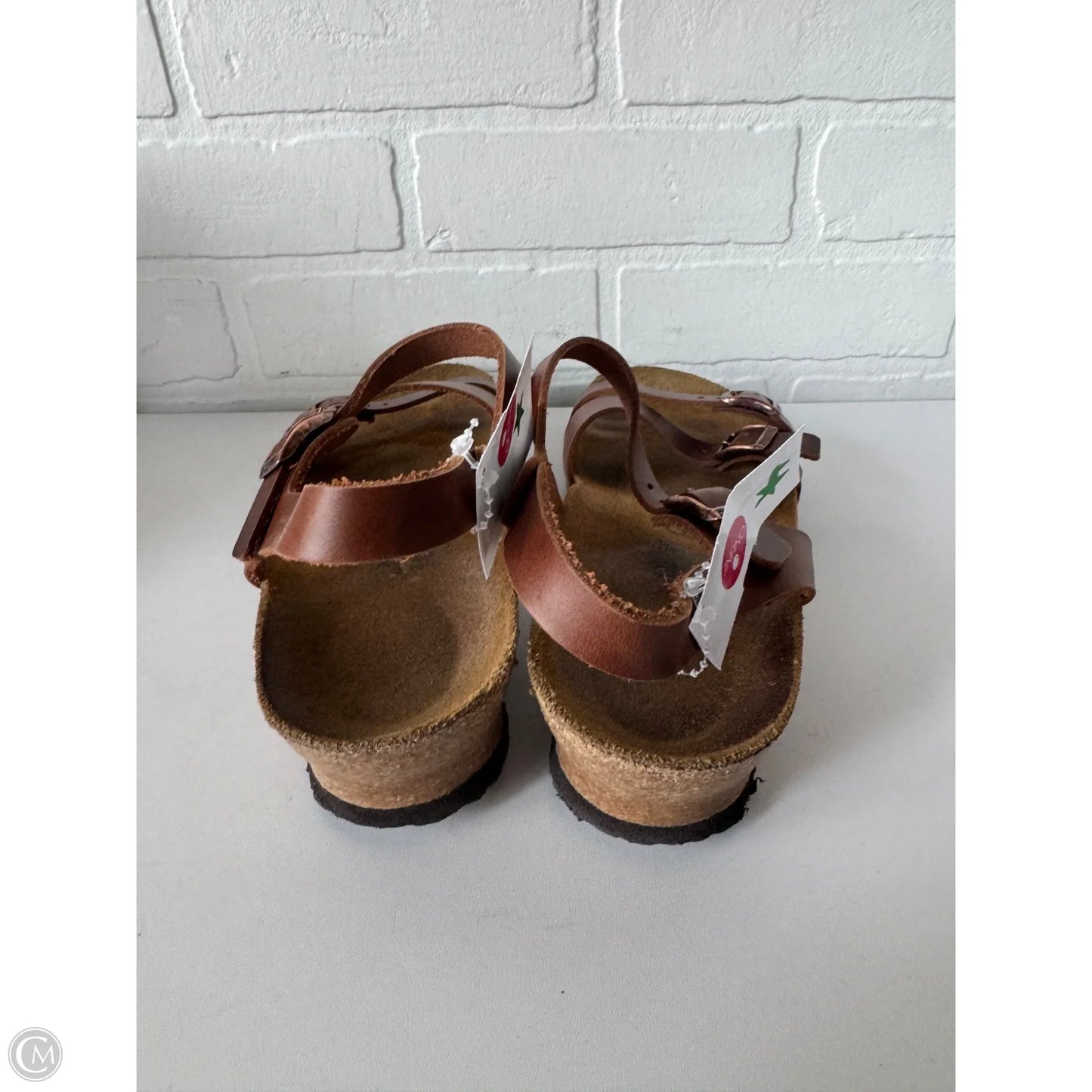 Sandals Flats By Cmb In Brown, Size: 9