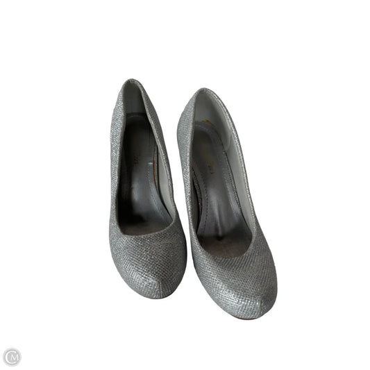Shoes Heels Stiletto By Dream Pairs In Silver, Size: 6.5