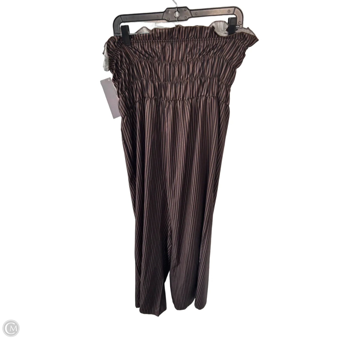 Jumpsuit By Shein In Black & Brown, Size: Xl