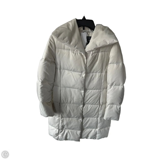 Coat Puffer & Quilted By Kenneth Cole Reaction In Cream, Size: M