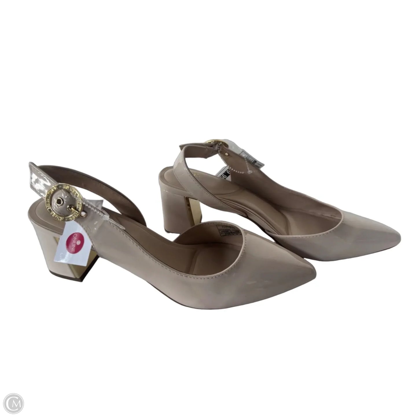 Shoes Heels Block By Jones New York In Cream, Size: 10