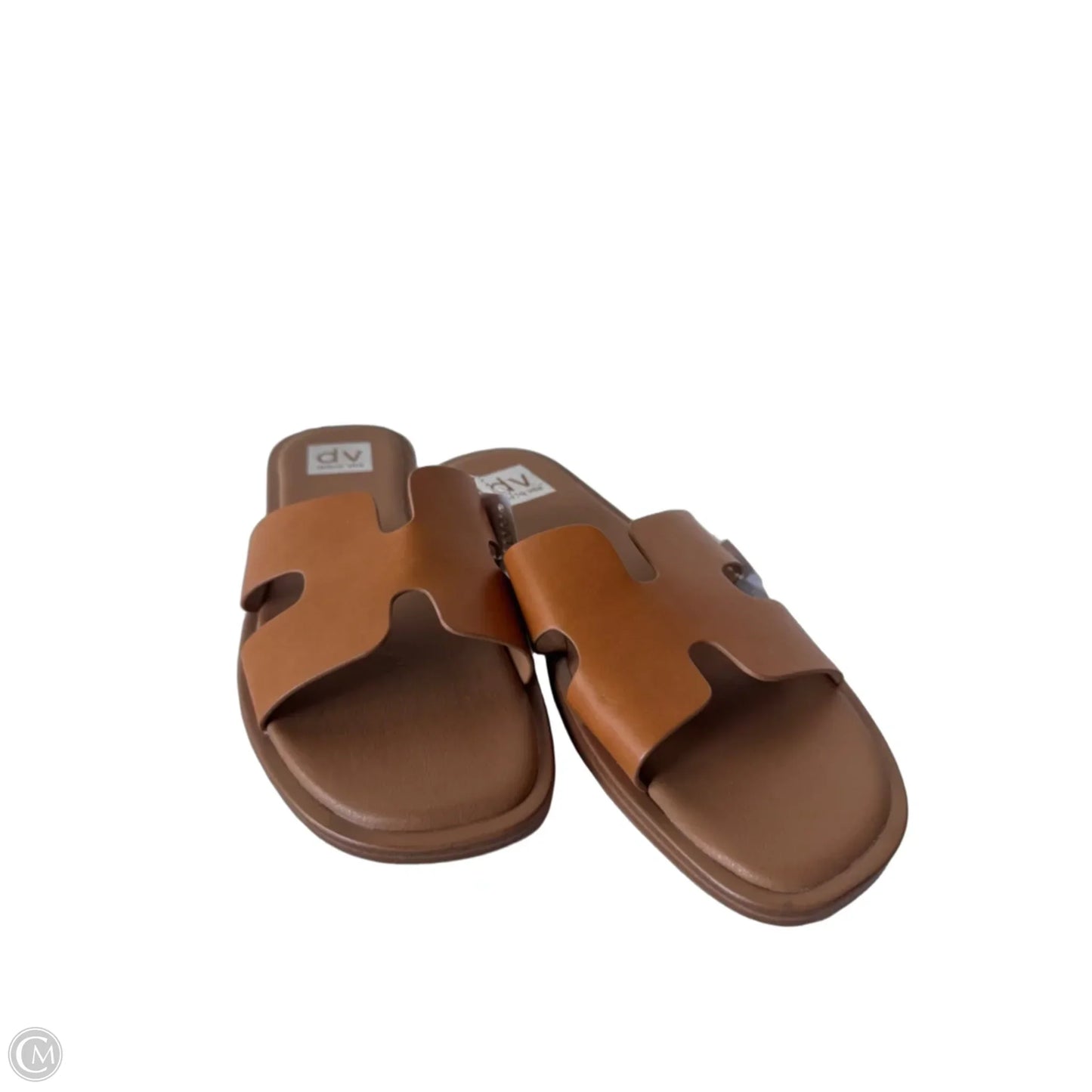 Sandals Flats By Dv In Brown, Size: 9