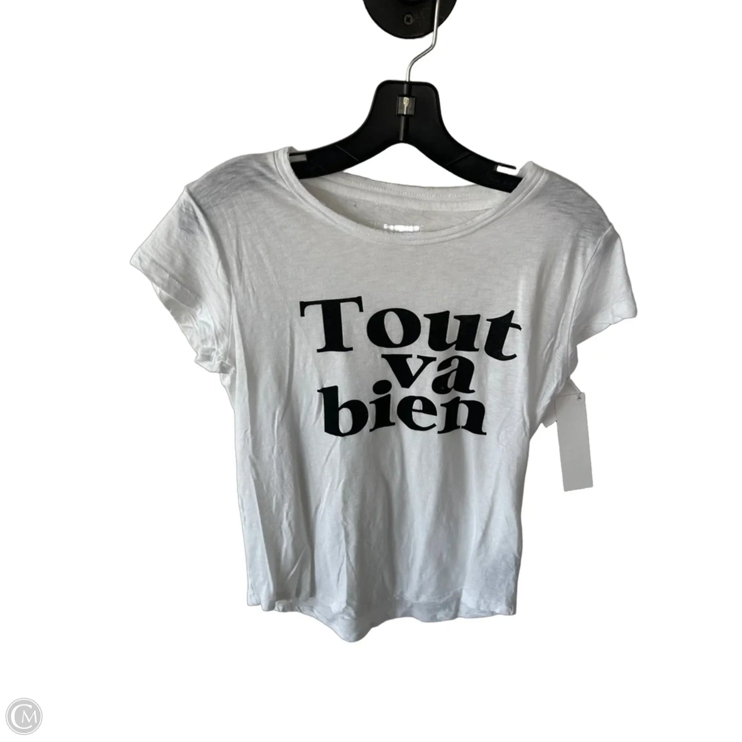 Top Short Sleeve Basic By Zadig And Voltaire In White, Size: L