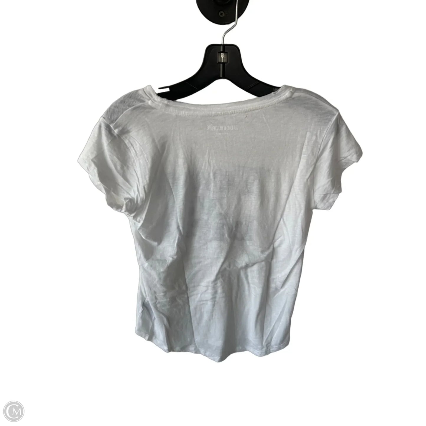 Top Short Sleeve Basic By Zadig And Voltaire In White, Size: L