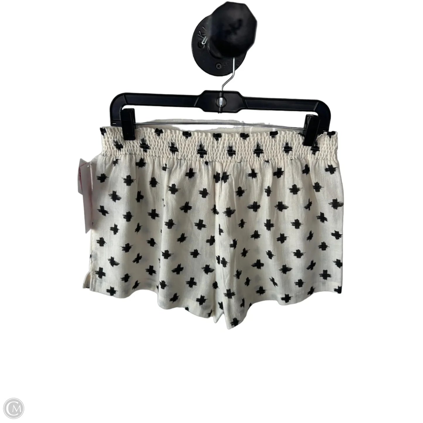 Shorts By Madewell In Black & Cream, Size: L