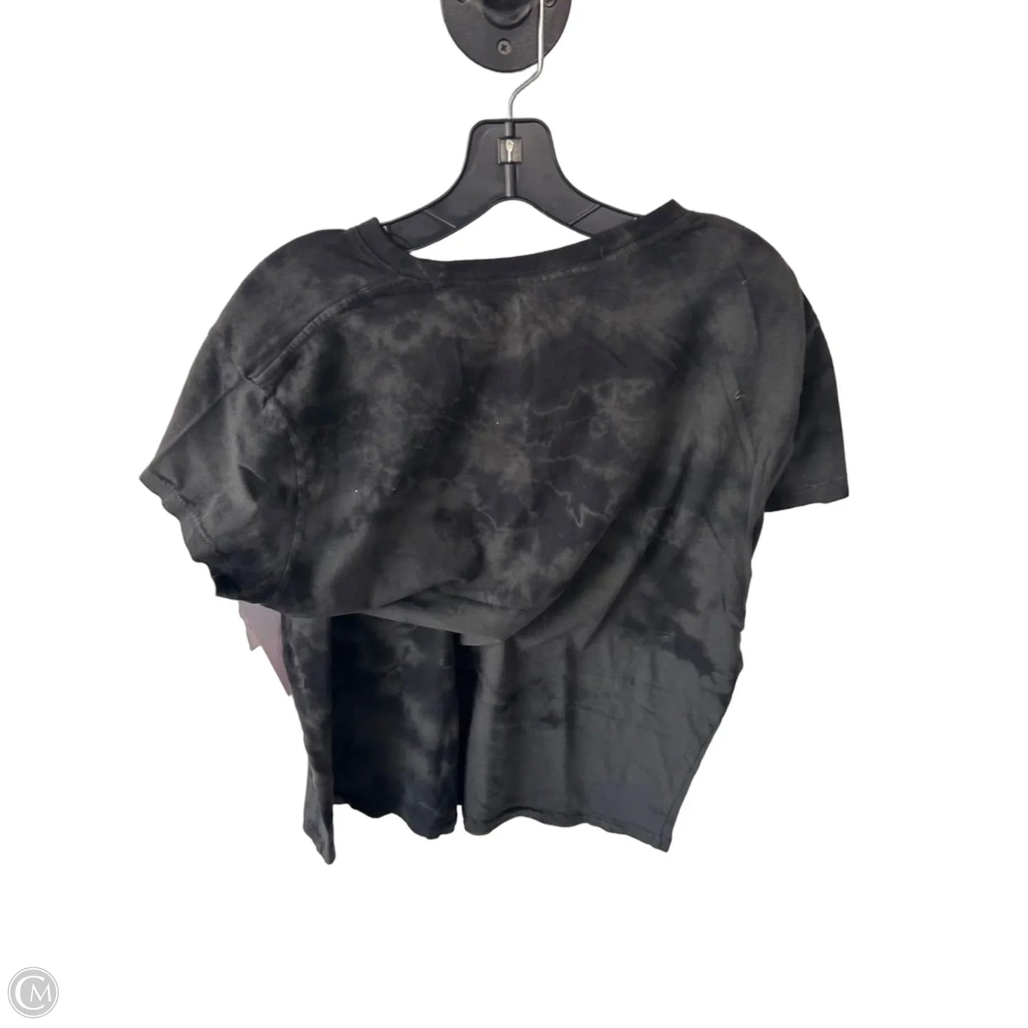 Top Short Sleeve Basic By Anthropologie In Grey, Size: L