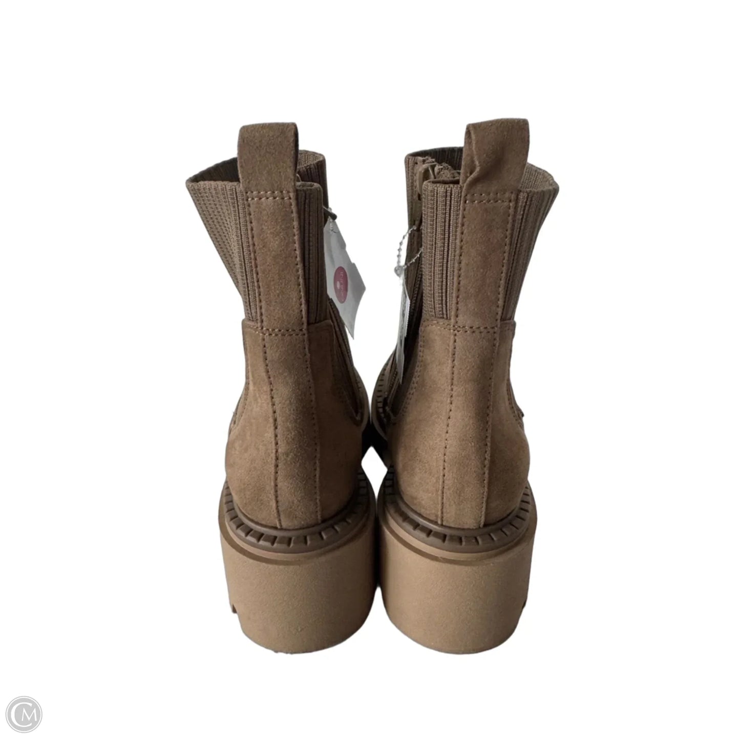 Boots Ankle Heels By Universal Thread In Brown, Size: 7
