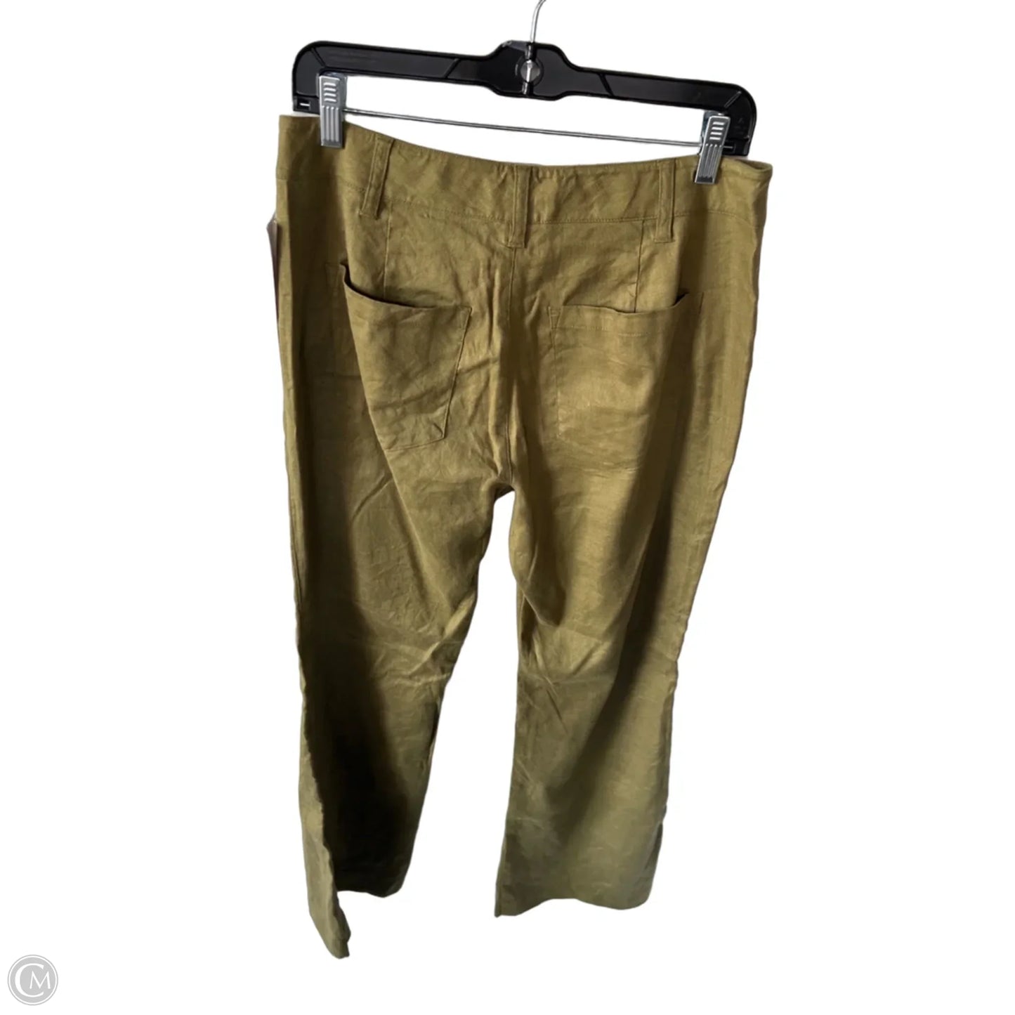 Pants Linen By Cabi In Green, Size: 8