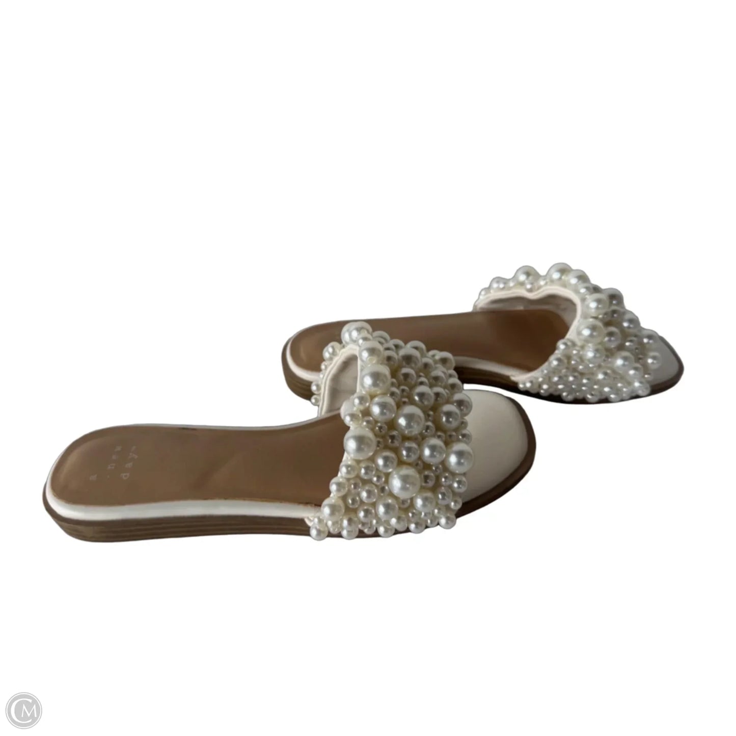Sandals Flats By A New Day In White, Size: 6