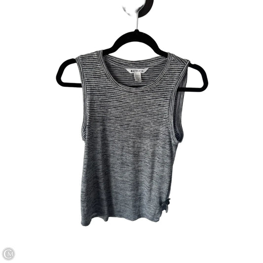Top Sleeveless By Athleta In Blue & White, Size: Xs