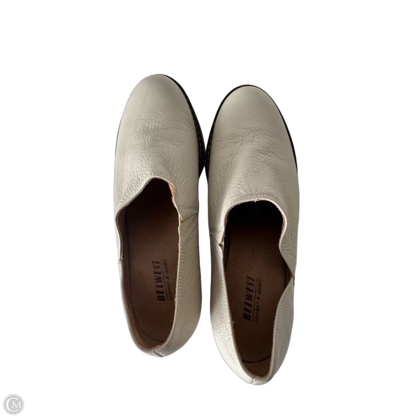 Boots Ankle Heels By Cmc In Cream, Size: 6.5