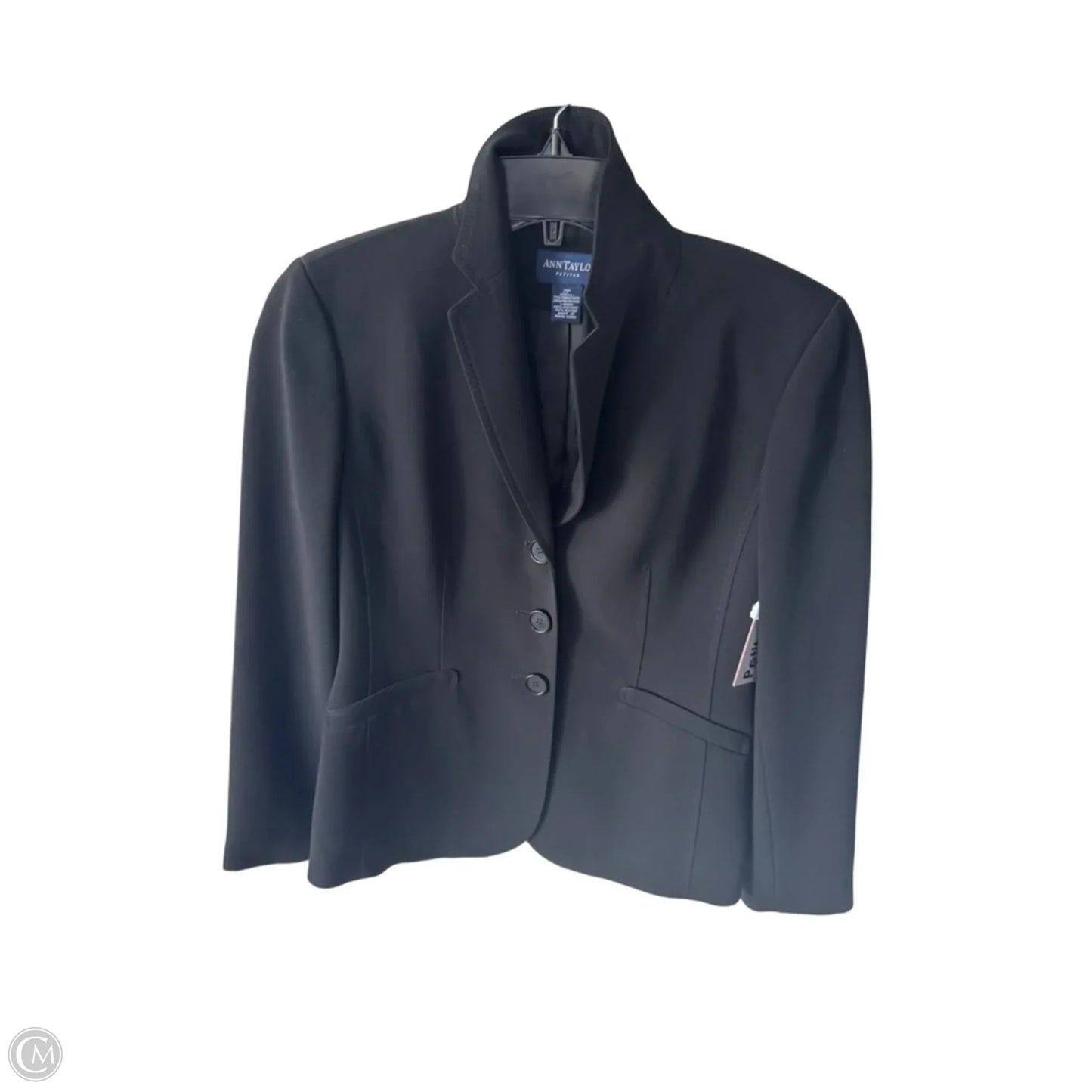Blazer By Ann Taylor In Black, Size: Xsp