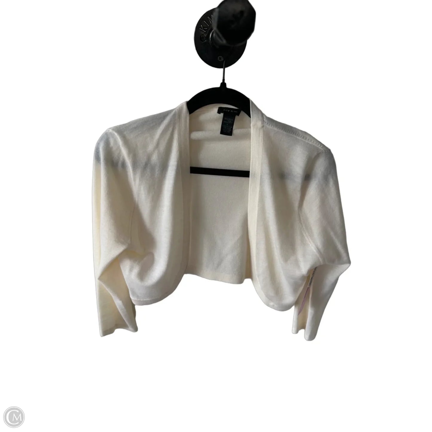 Bolero By Clothes Mentor In Cream, Size: L