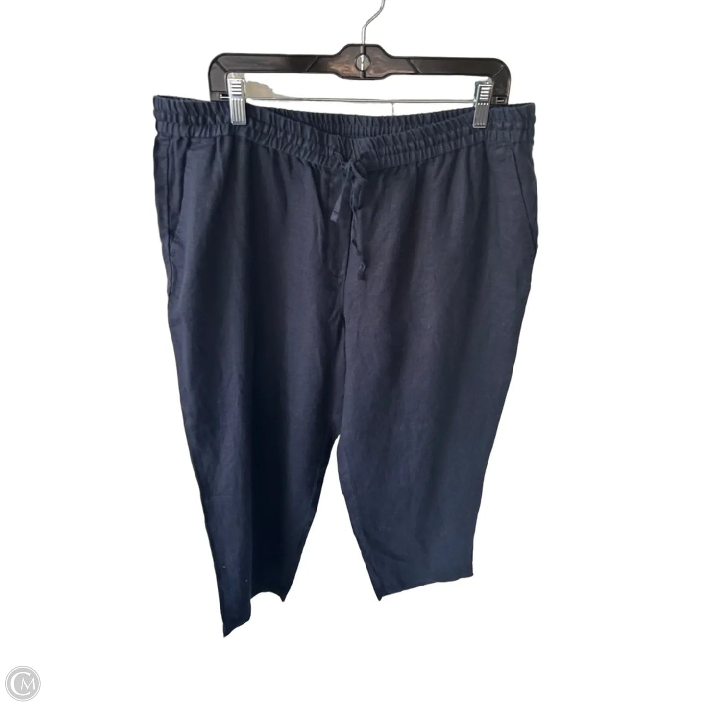 Pants Cropped By Talbots In Navy, Size: 16