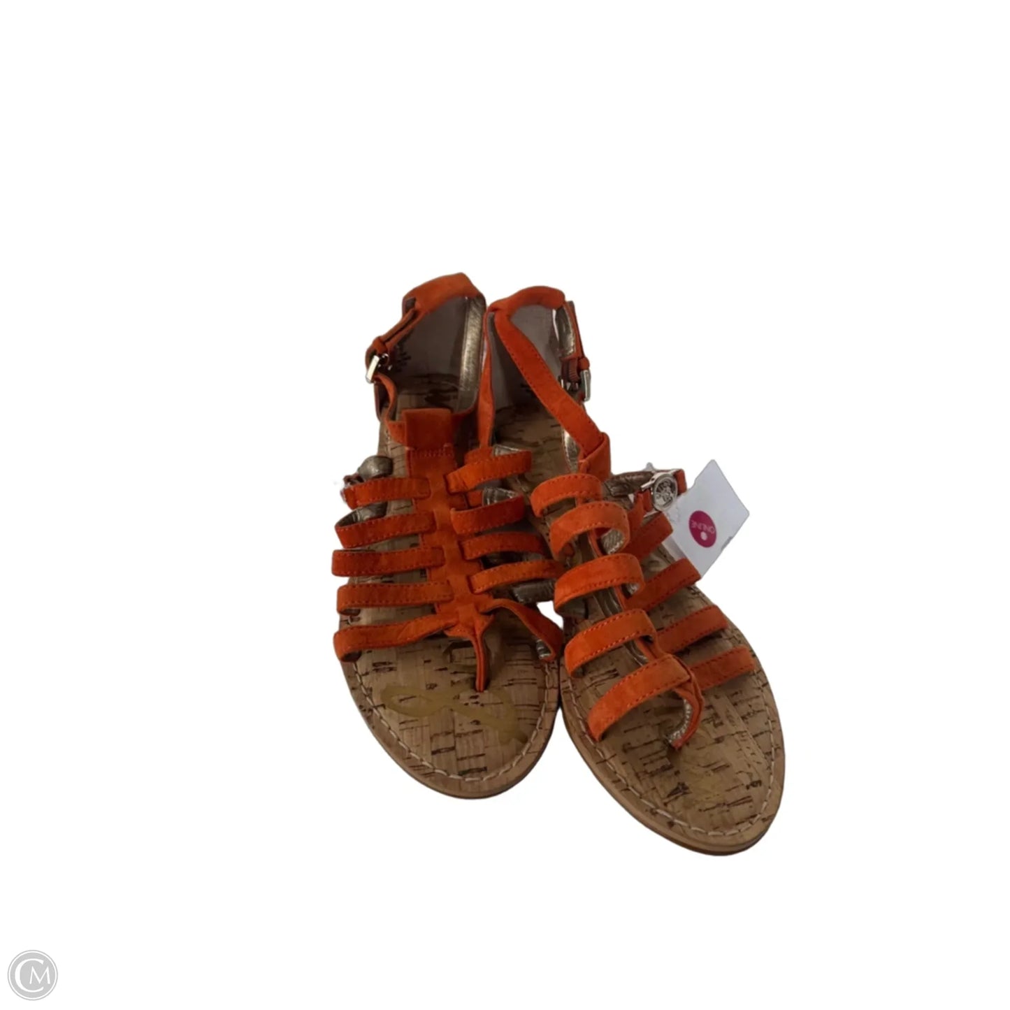 Sandals Flats By Sam Edelman In Orange, Size: 6