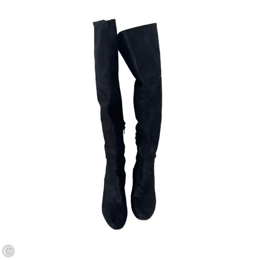 Boots Over-the-knee Heels By Report In Black, Size: 6.5