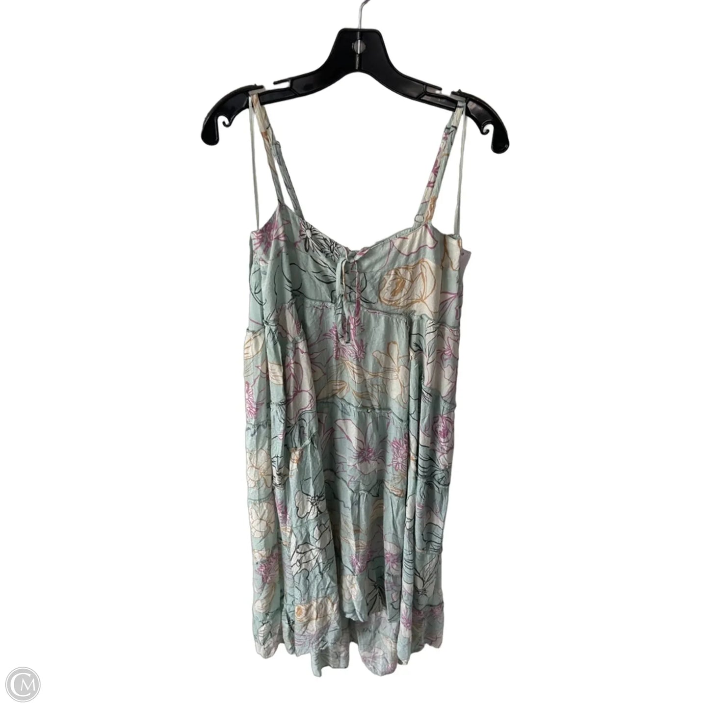 Dress Casual Maxi By Lovestitch In Green & Purple, Size: M