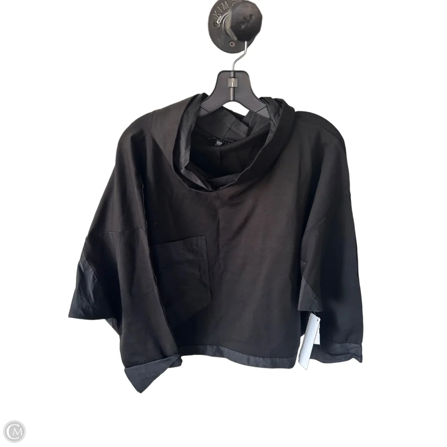 Top Long Sleeve By Cma In Black, Size: S