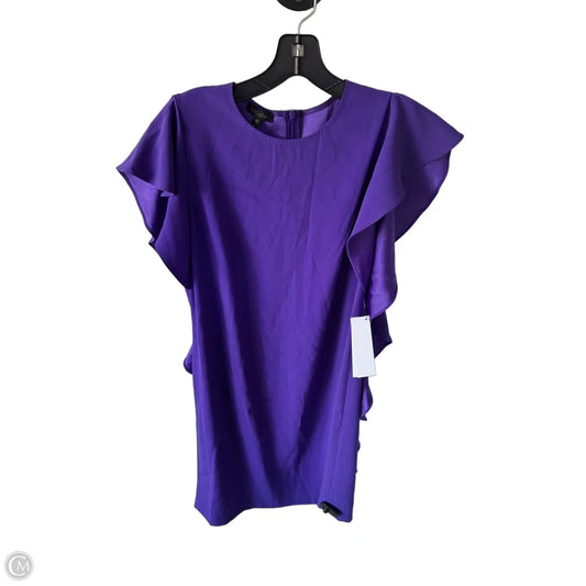 Dress Designer By Escada In Purple, Size: S