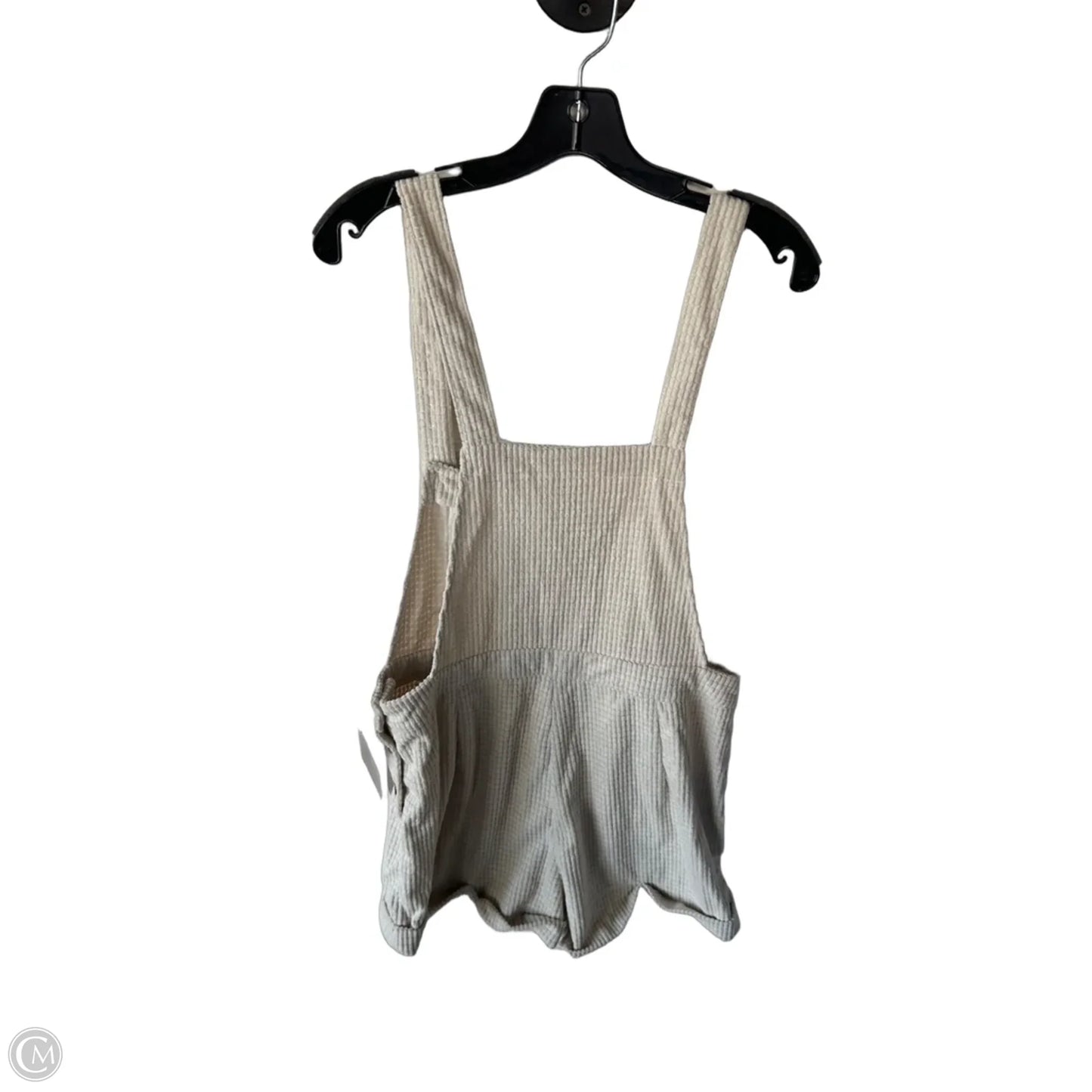 Shortalls By Shein In Cream, Size: M