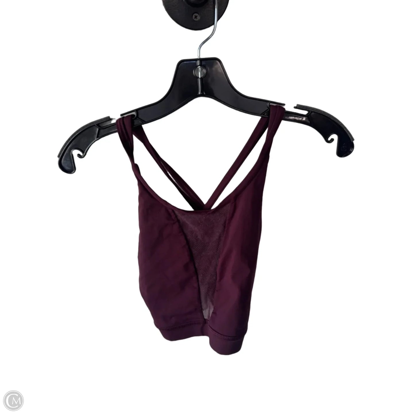 Athletic Bra By Lululemon In Maroon, Size: M